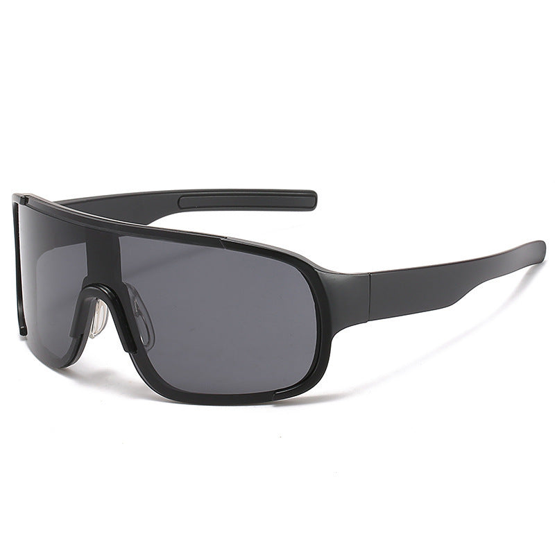 Wholesale Road cycling white mercury sunglasses fashion mountaineering running one-piece sunglasses anti-ultraviolet